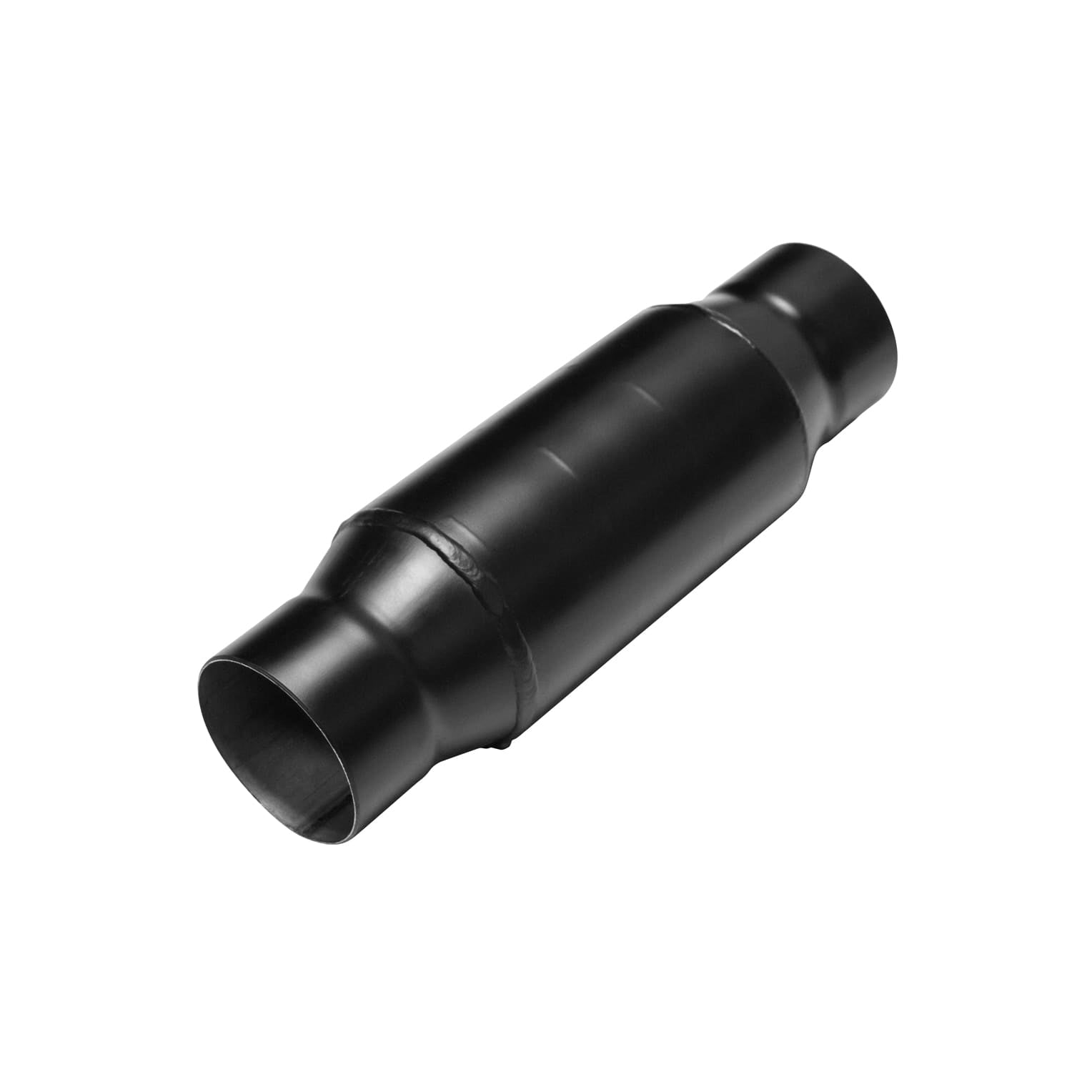 Flowmaster Exhaust Flowmaster 815430S - Outlaw Series Race Muffler Outlaw Series Race Muffler Shorty 409SS 3 Inch Center In 3 Inch Center Out Aggressive Flowmaster