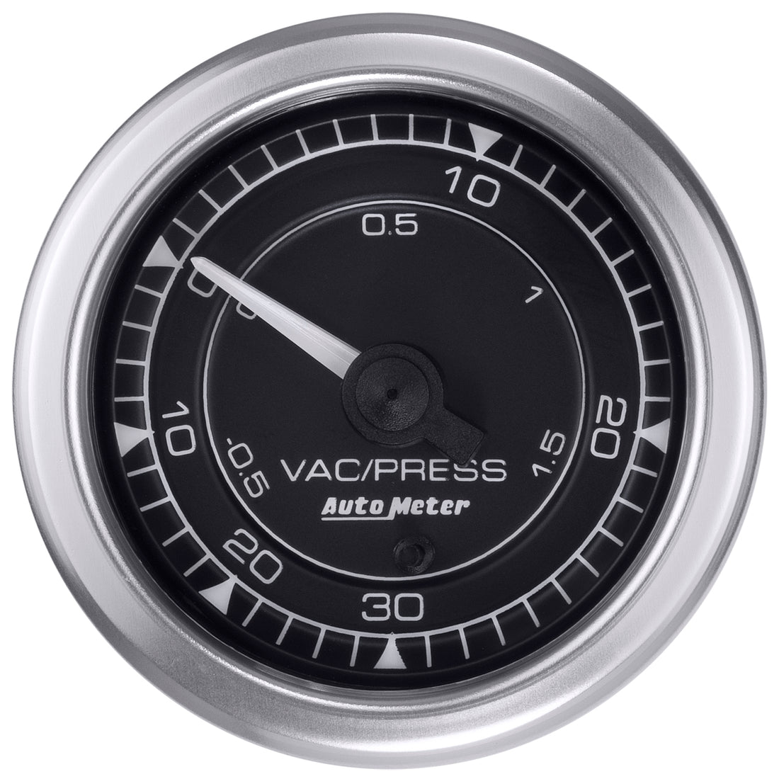 AutoMeter 8159 - GAUGE, VAC/BOOST, 2 1/16", 30INHG-30PSI, DIGITAL STEPPER MOTOR, CHRONO 3