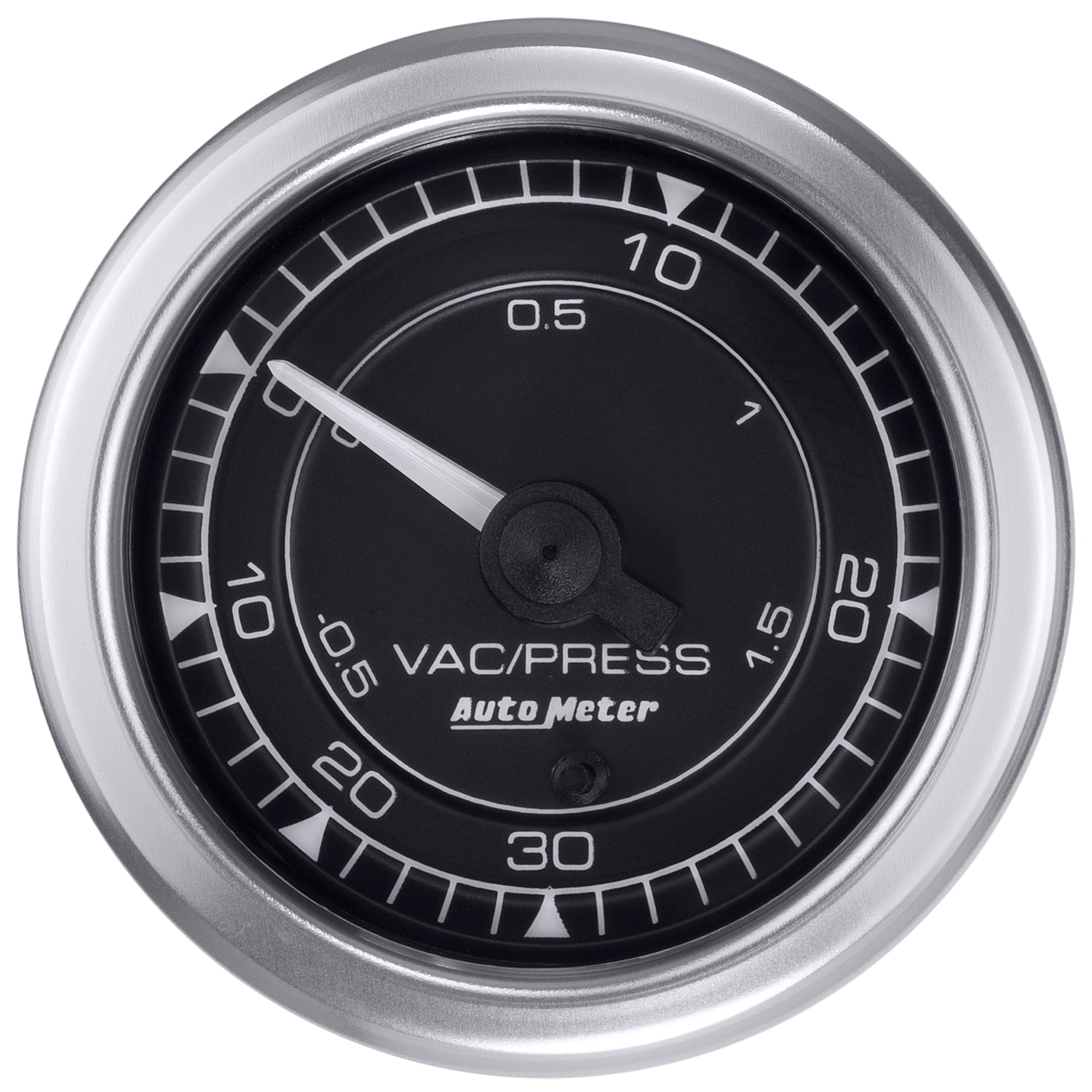 AutoMeter 8159 - GAUGE, VAC/BOOST, 2 1/16", 30INHG-30PSI, DIGITAL STEPPER MOTOR, CHRONO 3