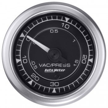 AutoMeter 8159 - GAUGE, VAC/BOOST, 2 1/16", 30INHG-30PSI, DIGITAL STEPPER MOTOR, CHRONO 7