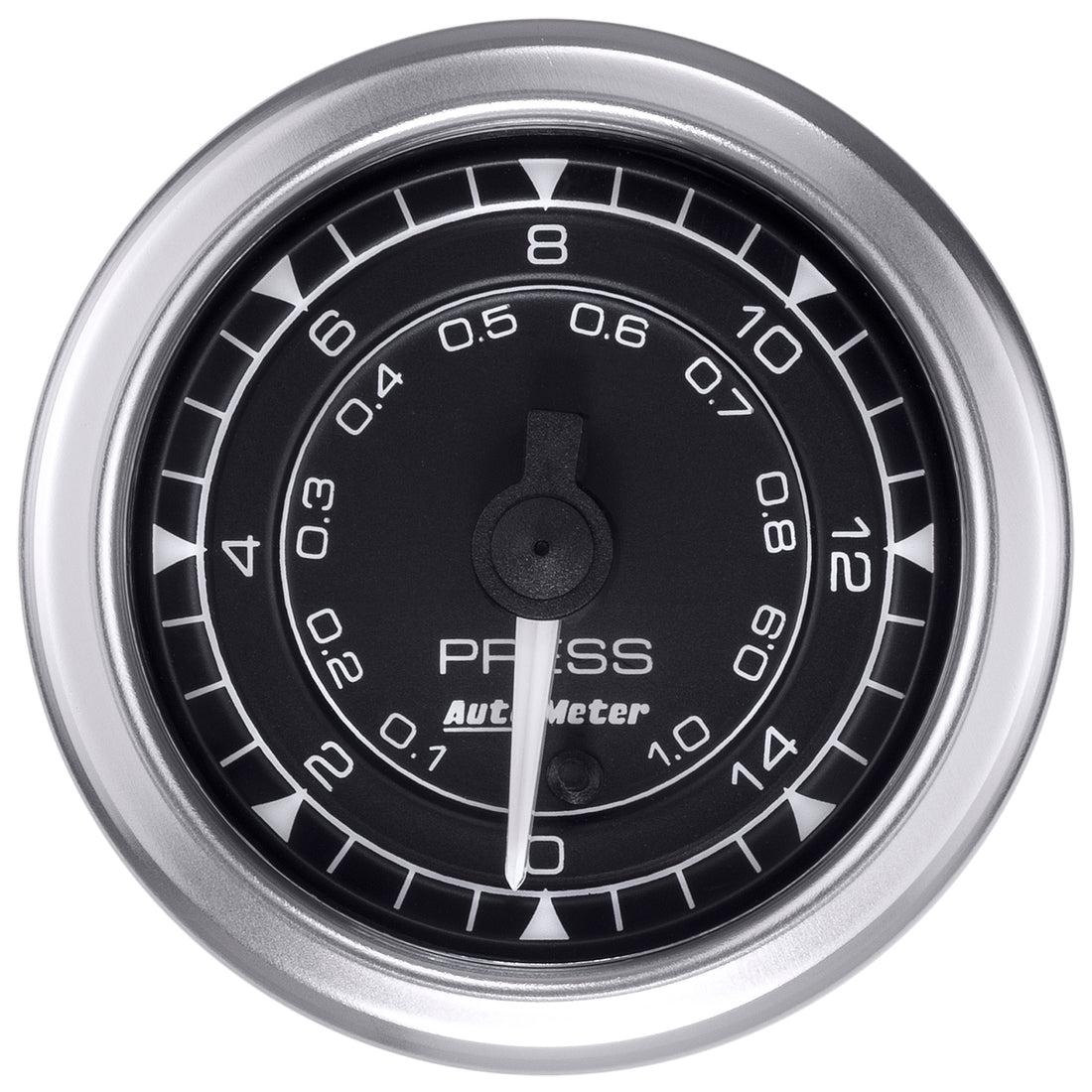 AutoMeter 8162 - GAUGE, PRESSURE, 2 1/16", 15PSI, DIGITAL STEPPER MOTOR, CHRONO 3