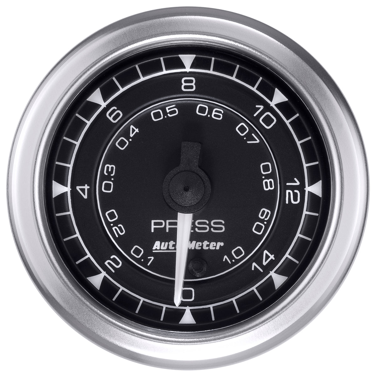 AutoMeter 8162 - GAUGE, PRESSURE, 2 1/16", 15PSI, DIGITAL STEPPER MOTOR, CHRONO 3