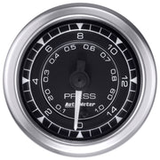 AutoMeter 8162 - GAUGE, PRESSURE, 2 1/16", 15PSI, DIGITAL STEPPER MOTOR, CHRONO 3