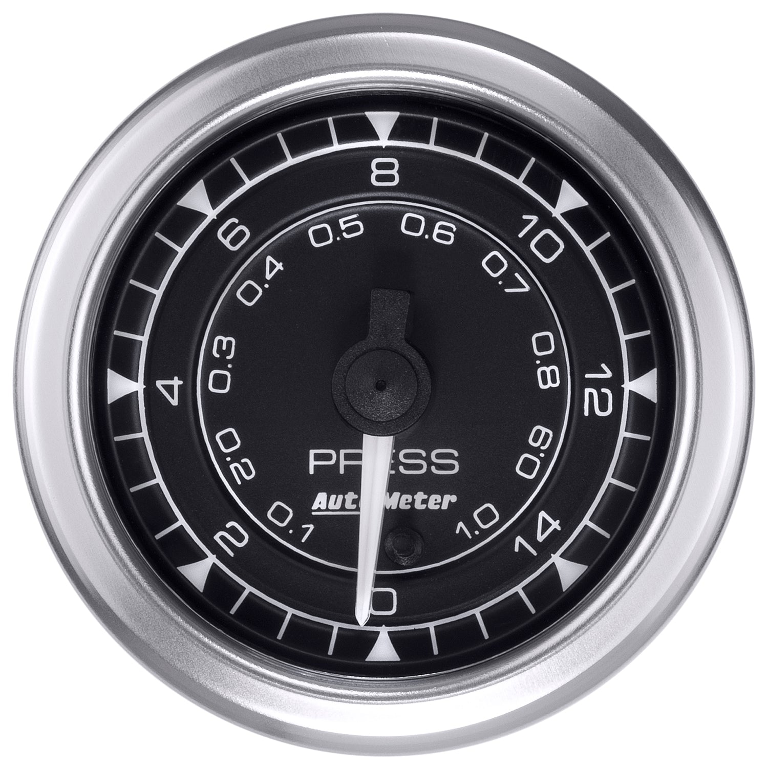 AutoMeter 8162 - GAUGE, PRESSURE, 2 1/16", 15PSI, DIGITAL STEPPER MOTOR, CHRONO 3