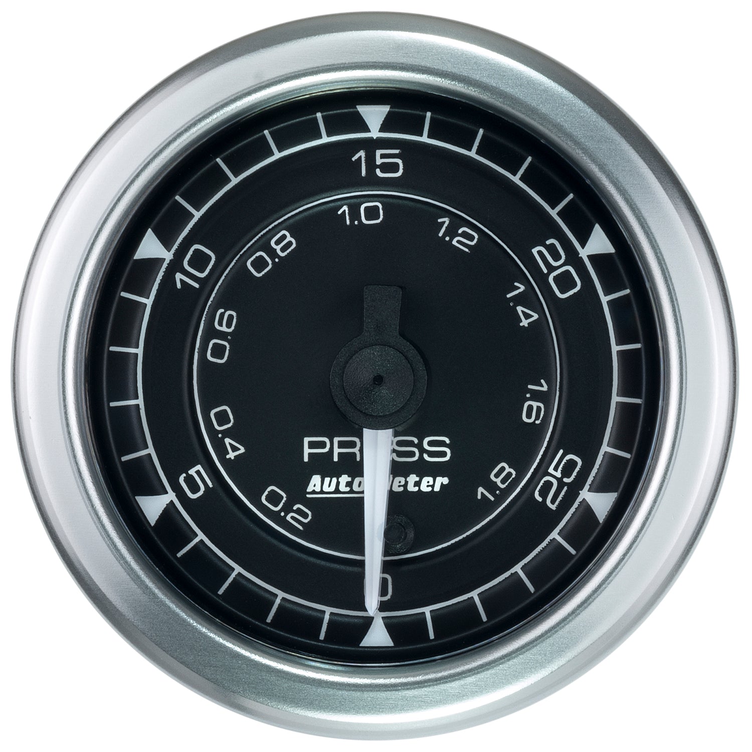 AutoMeter 8164 - GAUGE, PRESSURE, 2 1/16", 30PSI, DIGITAL STEPPER MOTOR, CHRONO 3