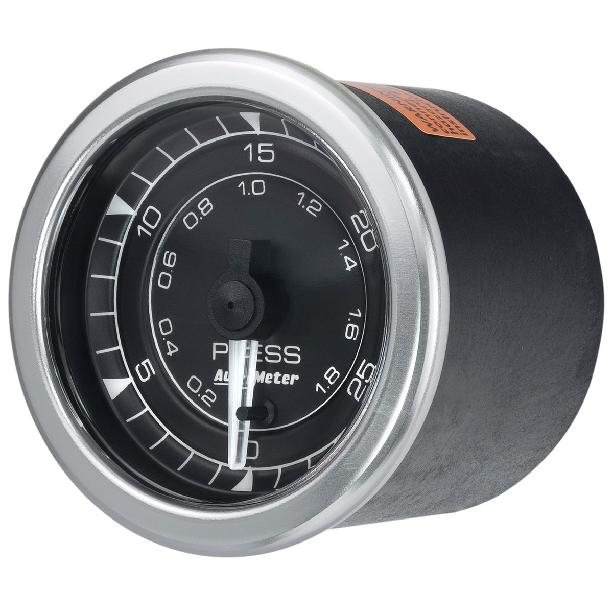 AutoMeter 8164 - GAUGE, PRESSURE, 2 1/16", 30PSI, DIGITAL STEPPER MOTOR, CHRONO 5