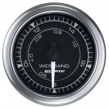 AutoMeter 8170 - GAUGE, AIR/FUEL RATIO-WIDEBAND, ANALOG, 2 1/16", 8:1-18:1, STEPPER MOTOR, CHRONO 7