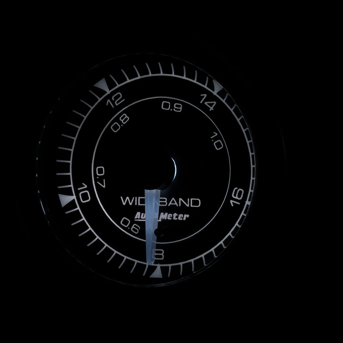 AutoMeter 8170 - GAUGE, AIR/FUEL RATIO-WIDEBAND, ANALOG, 2 1/16", 8:1-18:1, STEPPER MOTOR, CHRONO 6
