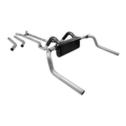 Flowmaster 817104 80 Series Crossflow crossmember-back exhaust for 1967-1974 Chevrolet/Pontiac