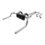 Flowmaster 817104 80 Series Crossflow crossmember-back exhaust for 1967-1974 Chevrolet/Pontiac, view 2