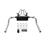 Flowmaster 817104 80 Series Crossflow crossmember-back exhaust for 1967-1974 Chevrolet/Pontiac, view 3