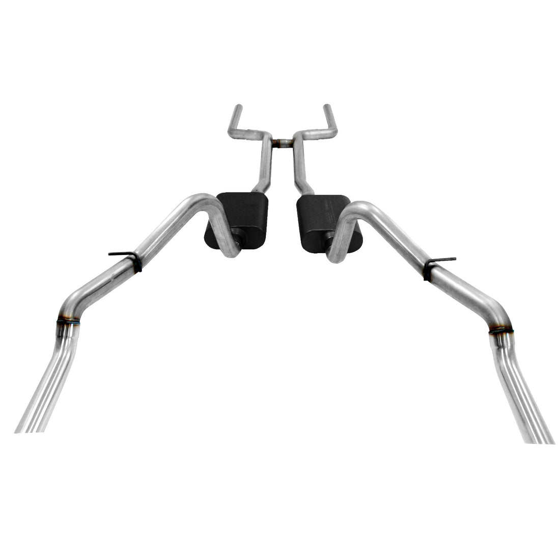 Flowmaster 817139 - American Thunder Crossmember-Back Exhaust System Fits 1969 Chevrolet Camaro & Pontiac Firebird With V8 Engine 2.50 Inch Stainless Steel Aggressive To Moderate Sound Flowmaster 3