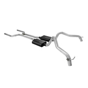 Flowmaster 817158 - American Thunder Crossmember-Back Exhaust System Fits 1968-1974 Chevrolet Nova With V8 Engine 2.50 Inch Stainless Steel Pipes Aggressive To Moderate Sound Flowmaster 2