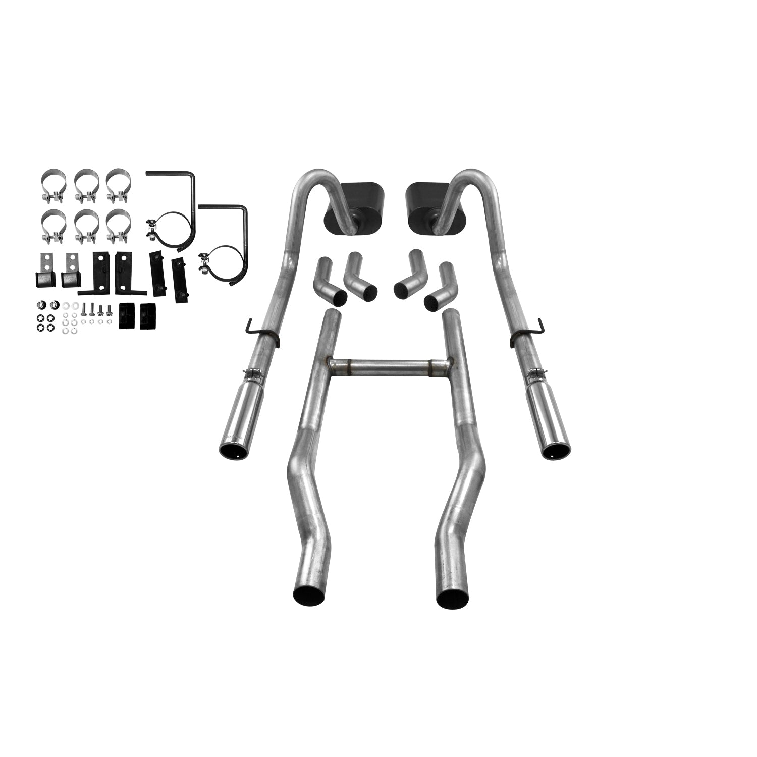 Flowmaster 817174 American Thunder Crossmember-Back Exhaust System Aggressive To Moderate Sound