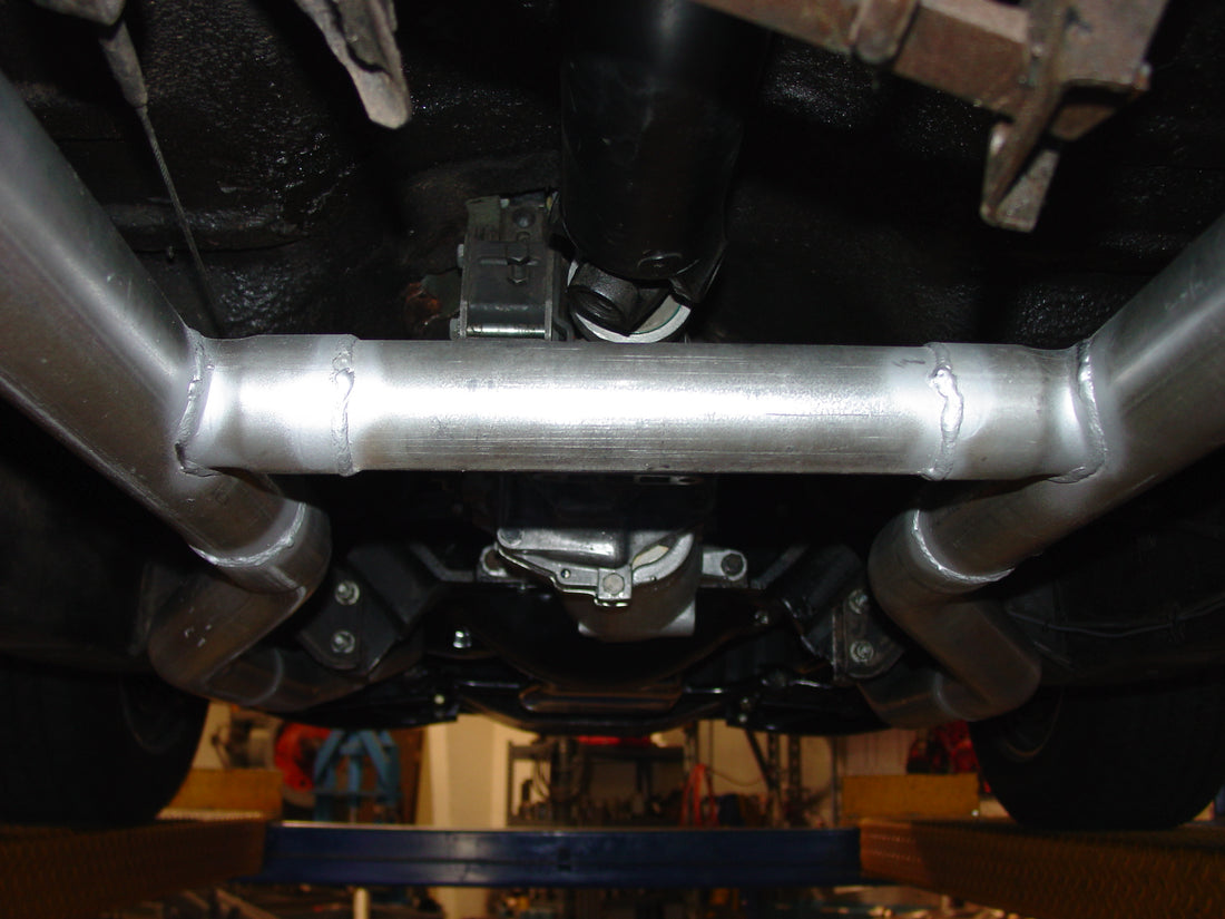 Flowmaster 817174 American Thunder Crossmember-Back Exhaust System Aggressive To Moderate Sound