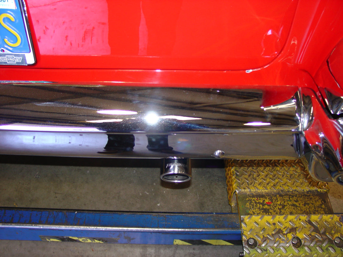 Flowmaster 817174 American Thunder Crossmember-Back Exhaust System Aggressive To Moderate Sound