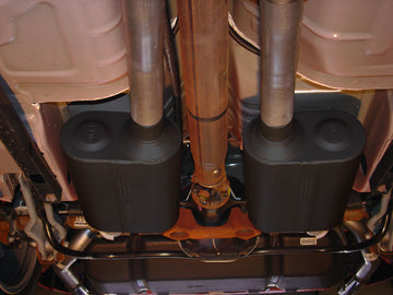 Flowmaster 817312 - American Thunder Cat-Back Exhaust System 1999-2004 Ford Mustang Gt, Mach1 And Bullitt With 4.6L Sohc Engine, Stainless Steel Aggressive To Moderate Sound Flowmaster 1
