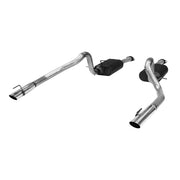Flowmaster 817312 - American Thunder Cat-Back Exhaust System 1999-2004 Ford Mustang Gt, Mach1 And Bullitt With 4.6L Sohc Engine, Stainless Steel Aggressive To Moderate Sound Flowmaster 4