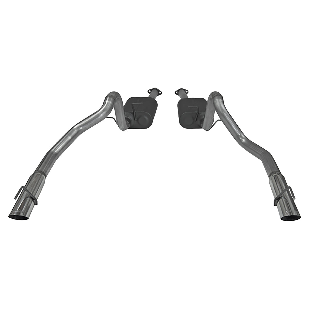 Flowmaster 817312 - American Thunder Cat-Back Exhaust System 1999-2004 Ford Mustang Gt, Mach1 And Bullitt With 4.6L Sohc Engine, Stainless Steel Aggressive To Moderate Sound Flowmaster 5