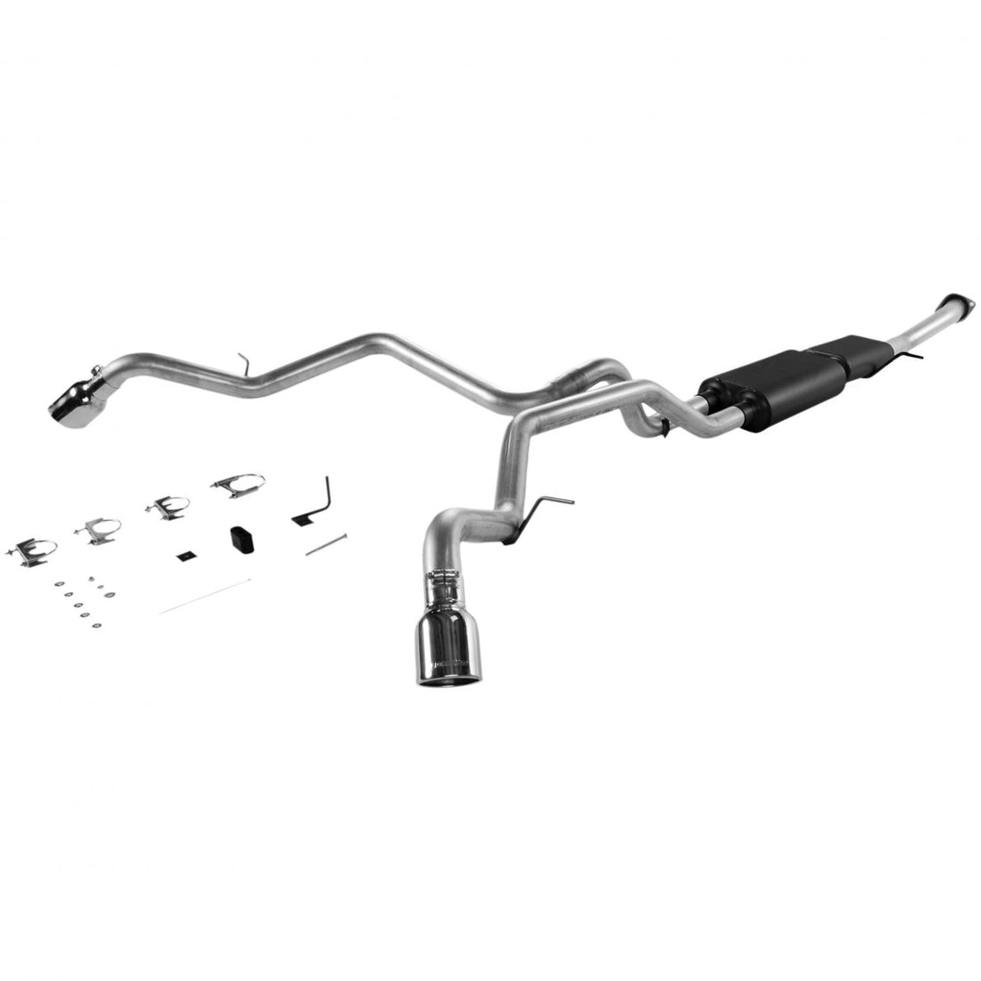 Flowmaster 817342 - American Thunder Cat-Back Exhaust System 2001-2006 Chevrolet Suburban, Avalanche And Gmc Yukon Xl 1500 With 5.3L Engine Stainless Steel Aggressive To Moderate Sound Flowmaster 5
