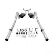 Flowmaster 817390 - American Thunder Crossmember-Back Exhaust System 1968-1970 Mopar B-Bodies With V8 Engine, 2.5 Inch Stainless Steel Aggressive To Moderate Sound Flowmaster 3