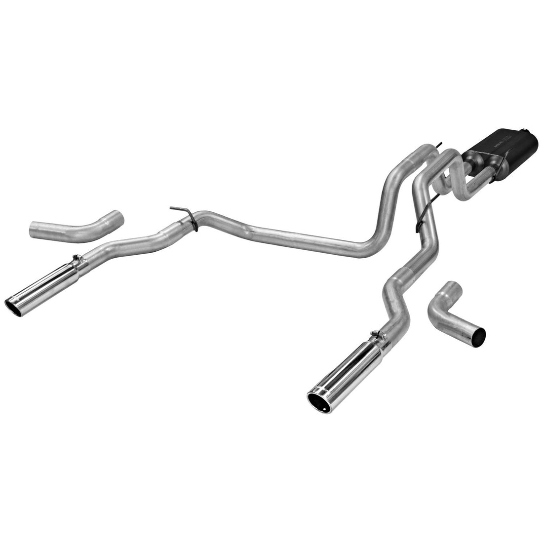 Flowmaster 817397 - American Thunder Cat-Back Exhaust System 2004-2005 Dodge Ram 1500 With 5.7L Hemi Engine Aggressive To Moderate Sound Flowmaster 4