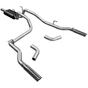 Flowmaster 817423 American Thunder Cat-Back Exhaust System Stainless Steel Dual Side Rear Exit