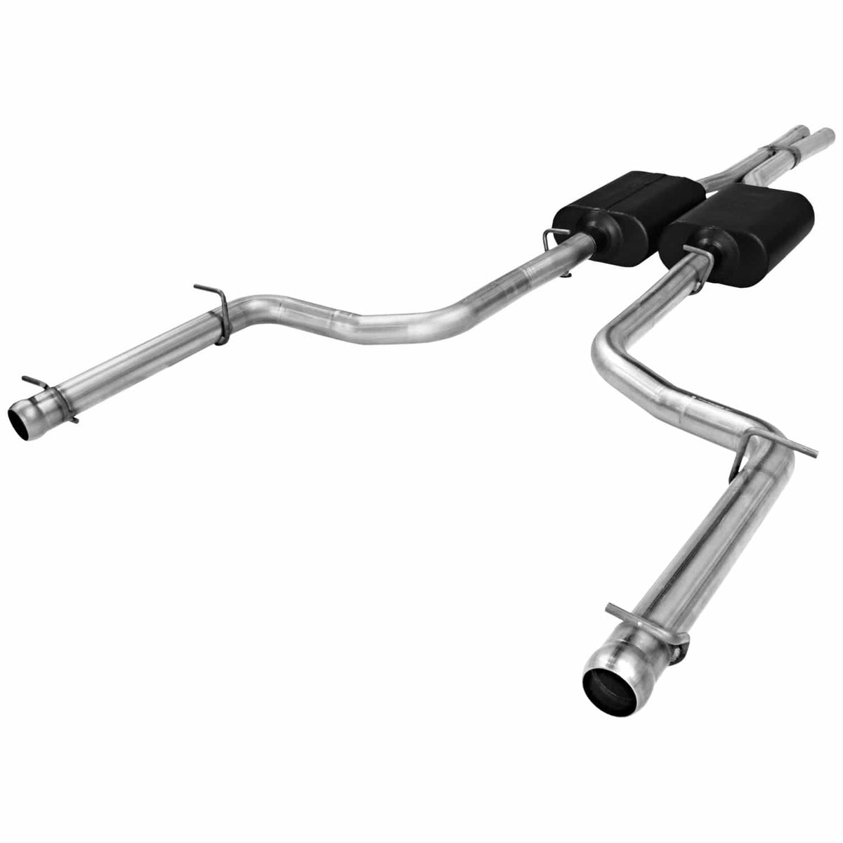 Flowmaster Exhaust Flowmaster 817479 - American Thunder Cat-Back Exhaust System 2009-2014 Dodge Challenger Rt With 5.7L Hemi Engine Aggressive Sound Flowmaster