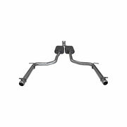 Flowmaster Exhaust Flowmaster 817479 - American Thunder Cat-Back Exhaust System 2009-2014 Dodge Challenger Rt With 5.7L Hemi Engine Aggressive Sound Flowmaster