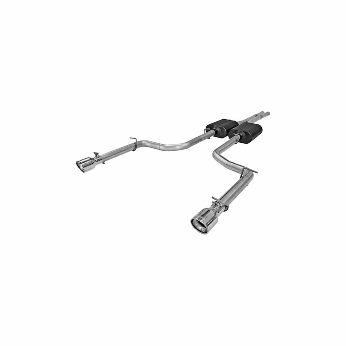 Flowmaster Exhaust Flowmaster 817480 - American Thunder Cat-Back Exhaust System 2005-2010 Dodge Magnum Rt, Charger Rt And Chrysler 300C With 5.7L Hemi Engine Aggressive Sound Flowmaster