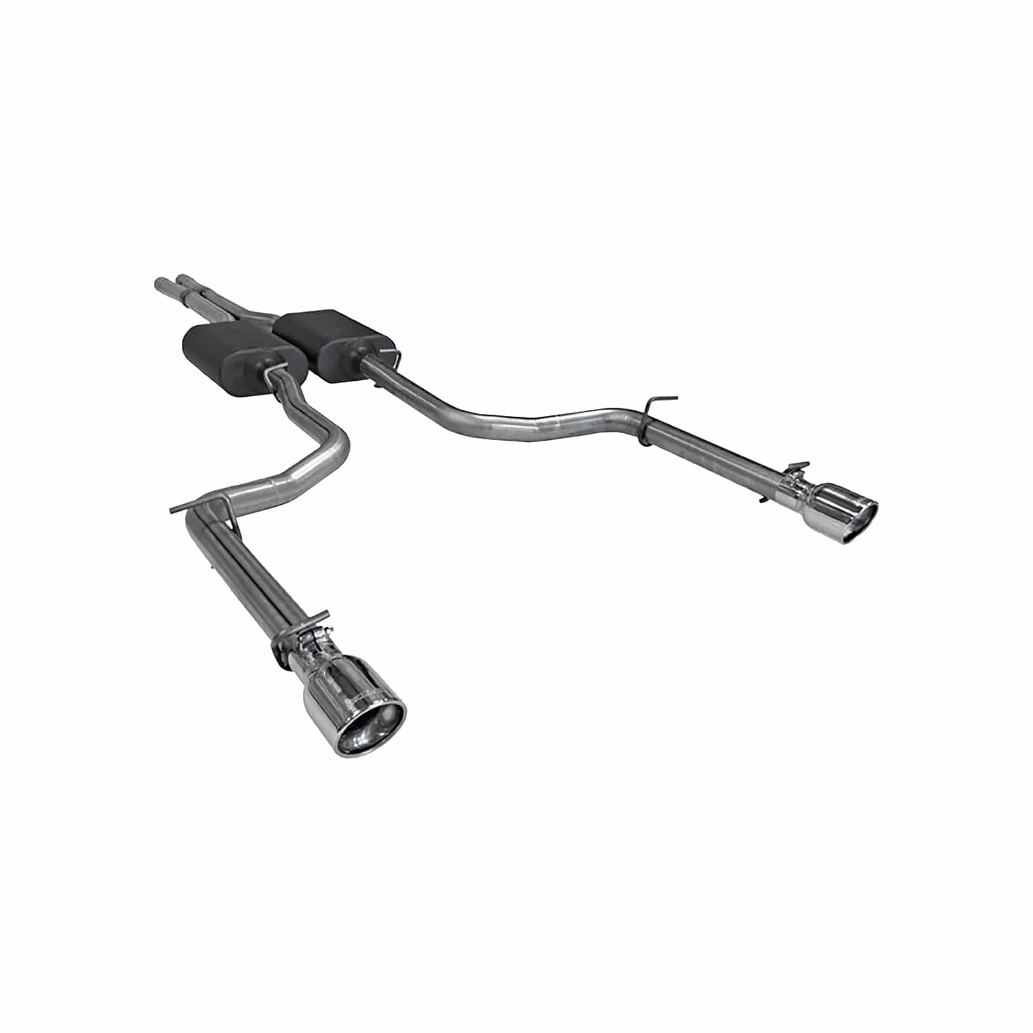 Flowmaster Exhaust Flowmaster 817480 - American Thunder Cat-Back Exhaust System 2005-2010 Dodge Magnum Rt, Charger Rt And Chrysler 300C With 5.7L Hemi Engine Aggressive Sound Flowmaster
