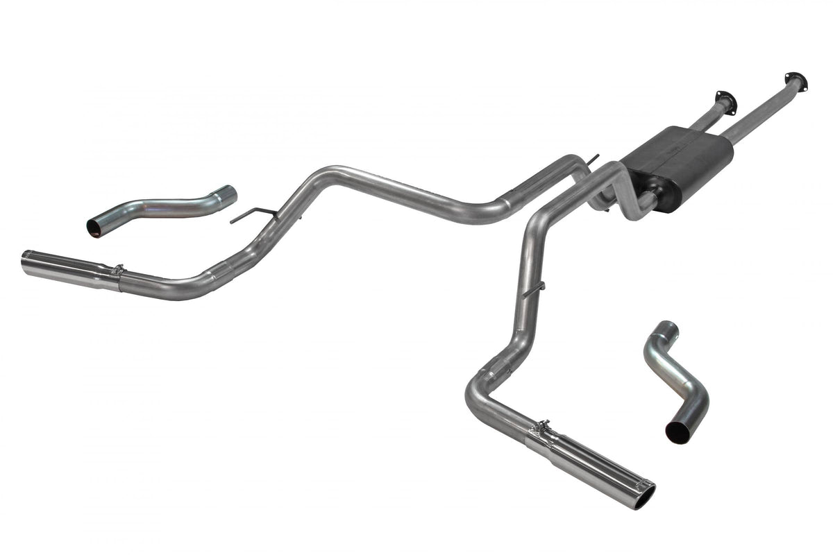 Flowmaster Exhaust Flowmaster 817486 - Force Ii Cat-Back Exhaust System 2009-2021 Toyota Tundra 4.6L, 4.7L And 5.7L Engines Moderate Sound Flowmaster