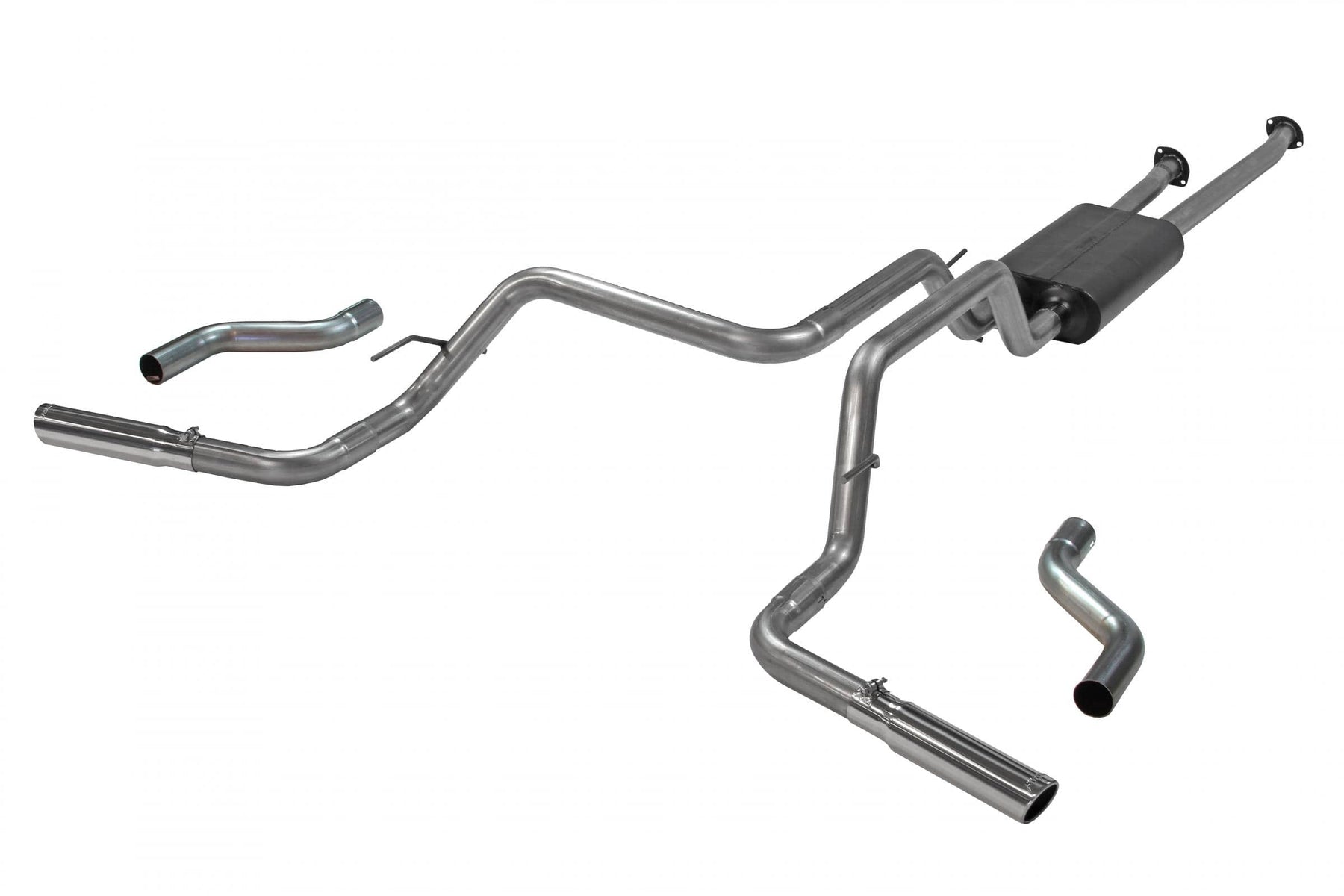 Flowmaster Exhaust Flowmaster 817486 - Force Ii Cat-Back Exhaust System 2009-2021 Toyota Tundra 4.6L, 4.7L And 5.7L Engines Moderate Sound Flowmaster