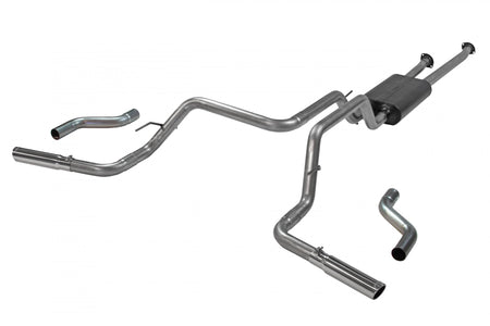 Flowmaster Exhaust Flowmaster 817486 - Force Ii Cat-Back Exhaust System 2009-2021 Toyota Tundra 4.6L, 4.7L And 5.7L Engines Moderate Sound Flowmaster