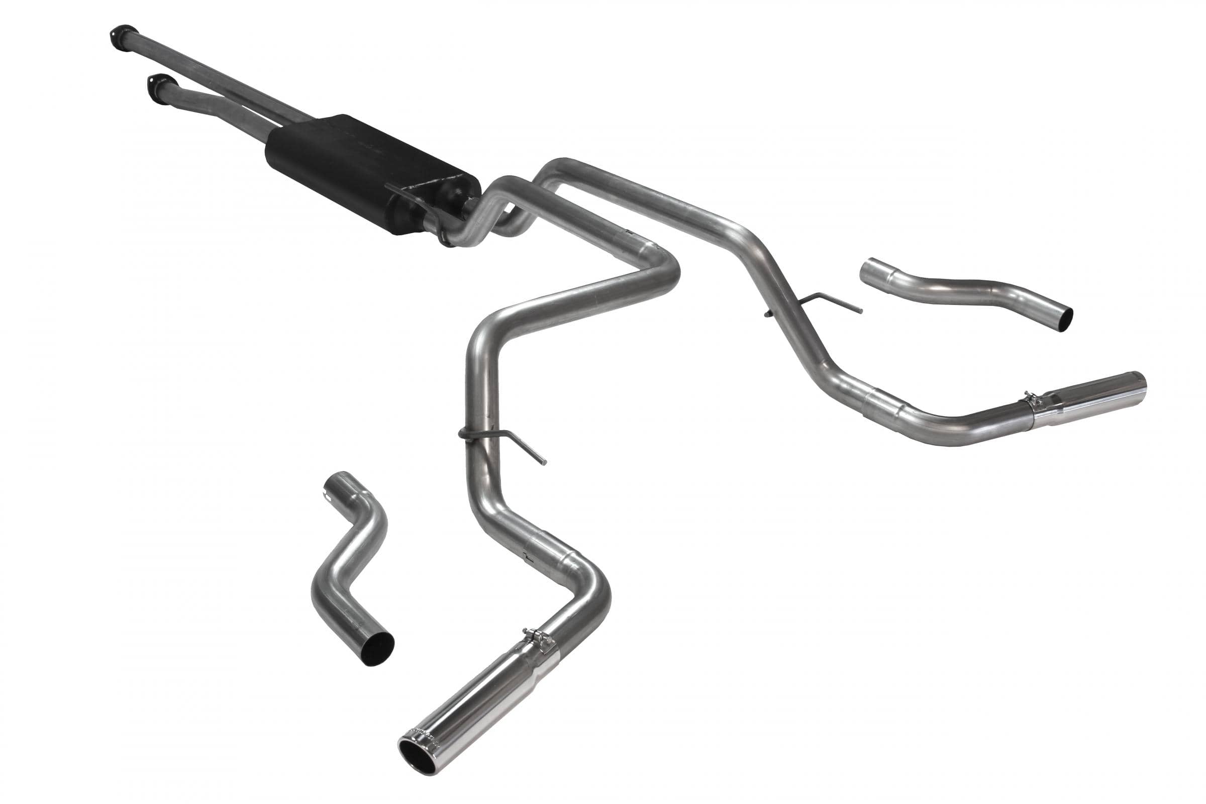 Flowmaster Exhaust Flowmaster 817486 - Force Ii Cat-Back Exhaust System 2009-2021 Toyota Tundra 4.6L, 4.7L And 5.7L Engines Moderate Sound Flowmaster