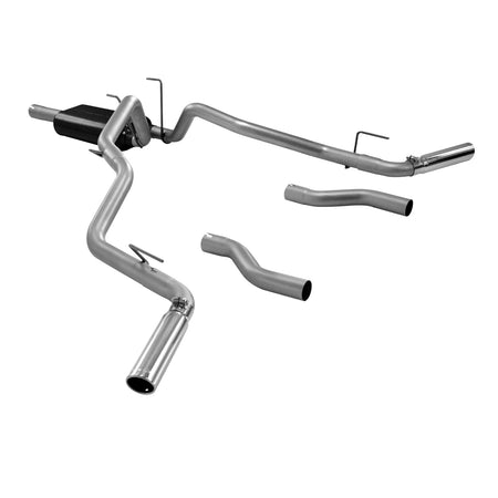 Flowmaster 817490 - American Thunder Cat-Back Exhaust System 2009-2024 (Classic Body) Ram 1500, 4.7L, 5.7L Hemi Engine, With Factory Single Tailpipe Aggressive To Moderate Sound Flowmaster 1