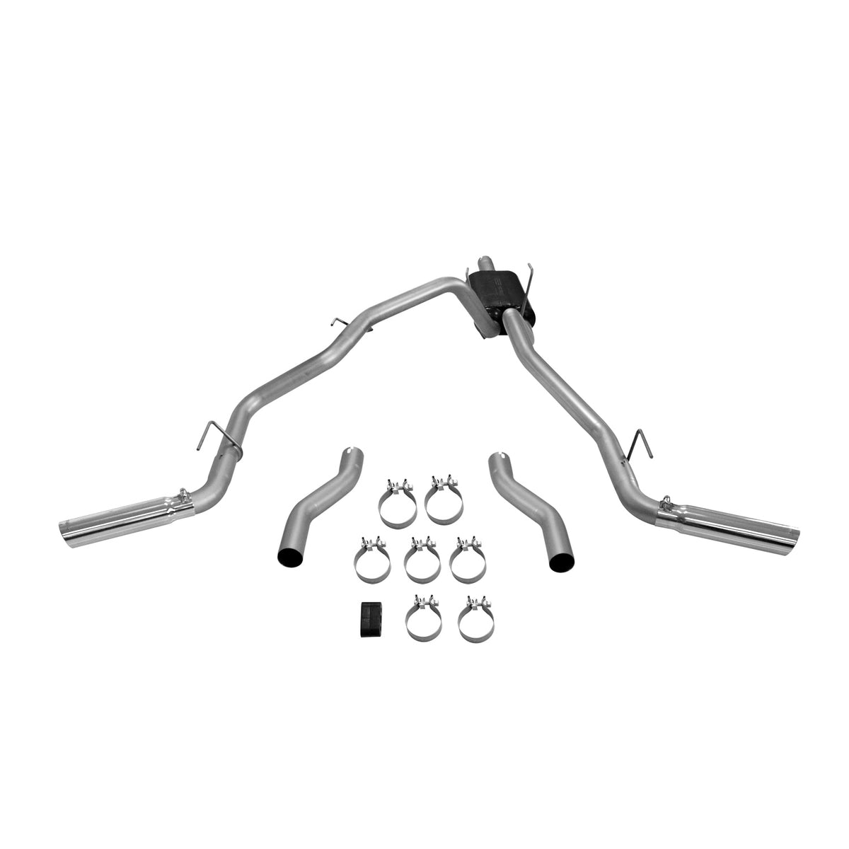 Flowmaster 817490 - American Thunder Cat-Back Exhaust System 2009-2024 (Classic Body) Ram 1500, 4.7L, 5.7L Hemi Engine, With Factory Single Tailpipe Aggressive To Moderate Sound Flowmaster 2