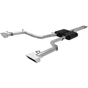 Flowmaster 817499 - American Thunder Cat-Back Exhaust System 2008-2014 Dodge Challenger Srt8 With 6.1L Hemi And 6.4L Hemi Engines Aggressive To Moderate Sound Flowmaster 1
