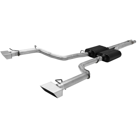 Flowmaster 817499 - American Thunder Cat-Back Exhaust System 2008-2014 Dodge Challenger Srt8 With 6.1L Hemi And 6.4L Hemi Engines Aggressive To Moderate Sound Flowmaster 1