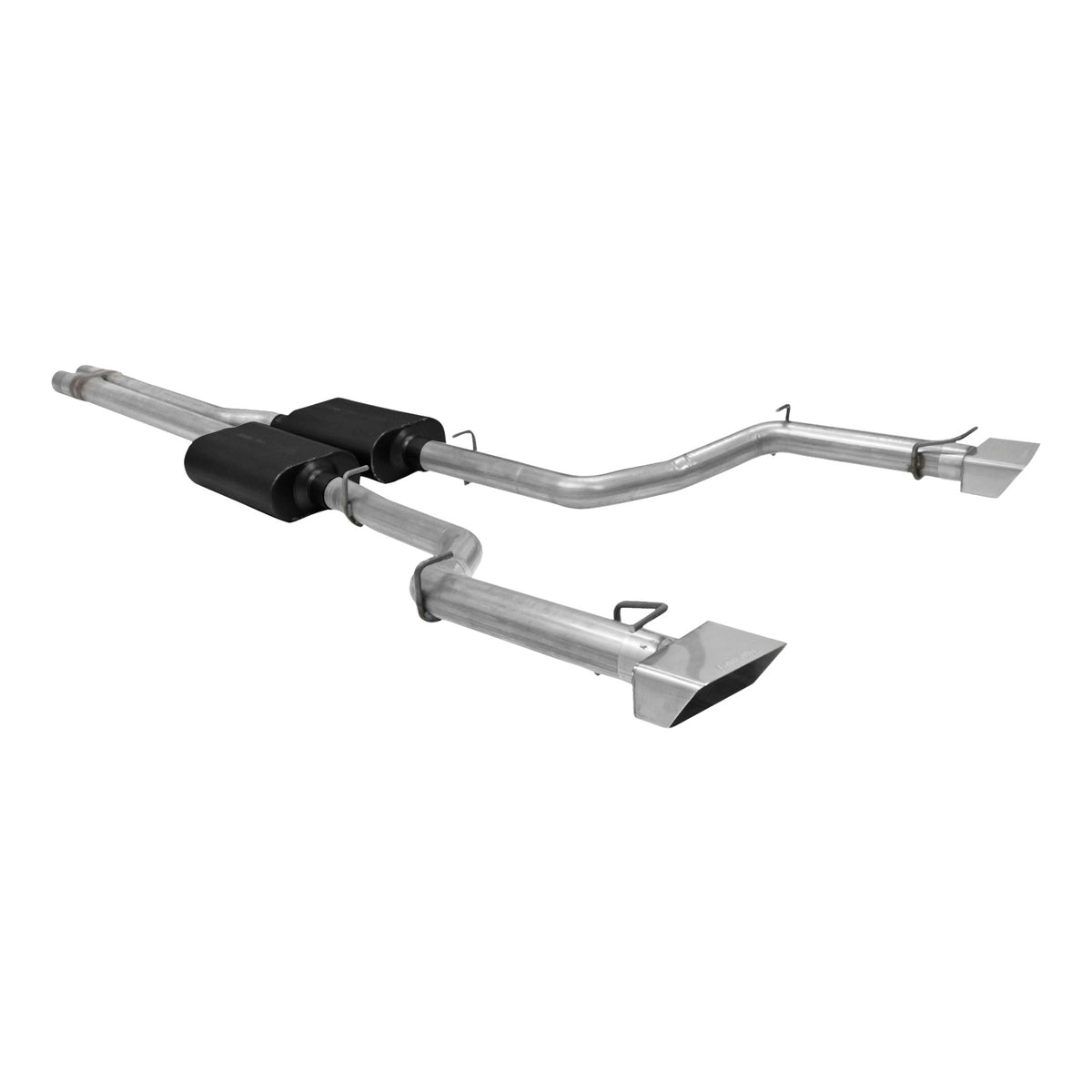 Flowmaster 817499 - American Thunder Cat-Back Exhaust System 2008-2014 Dodge Challenger Srt8 With 6.1L Hemi And 6.4L Hemi Engines Aggressive To Moderate Sound Flowmaster 2