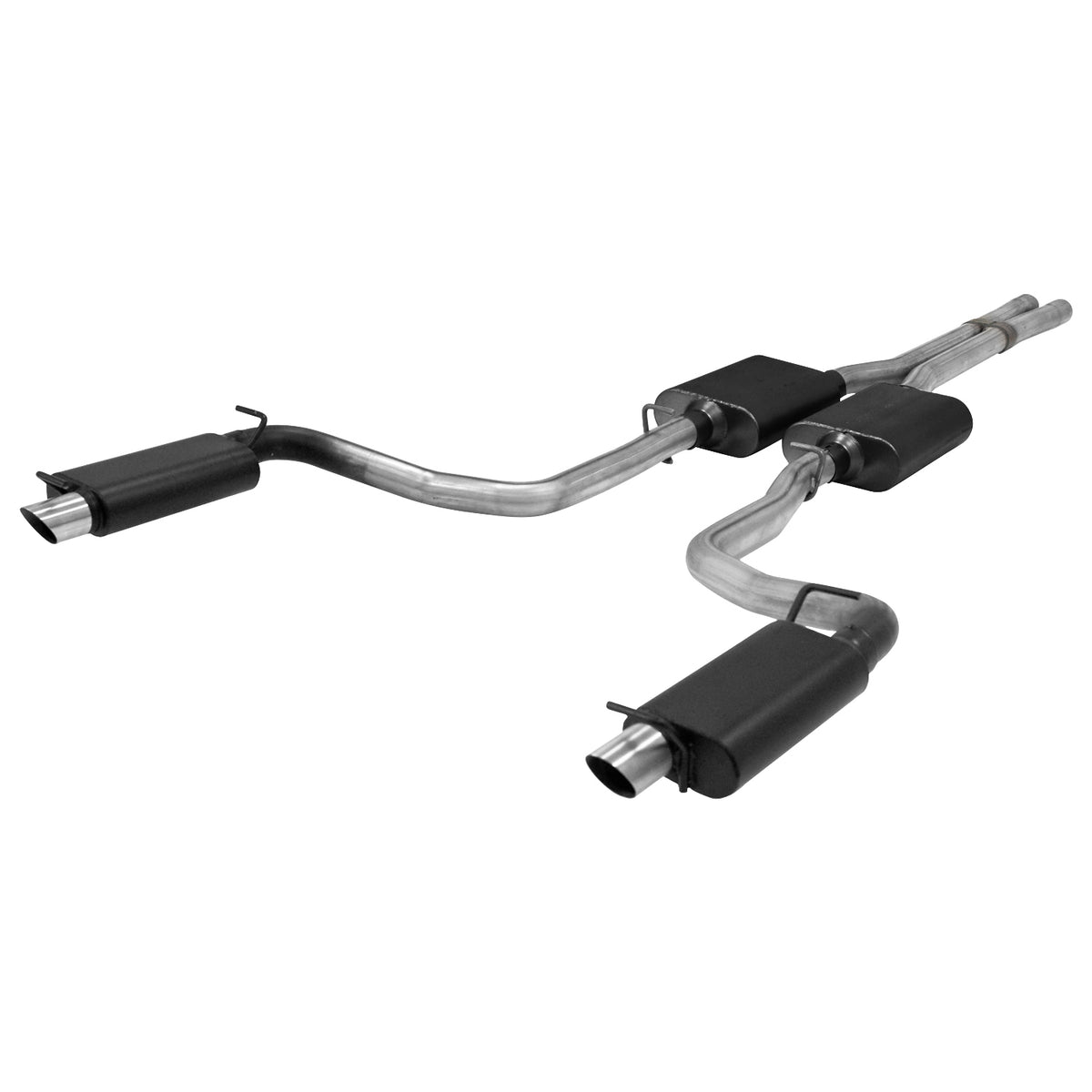 Flowmaster 817502 - Force Ii Cat-Back Exhaust System 2011-2014 Charger R/T, Chrysler 300 With 5.7L Hemi Engine, Including All Wheel Drive Models Moderate To Mild Sound Flowmaster 5