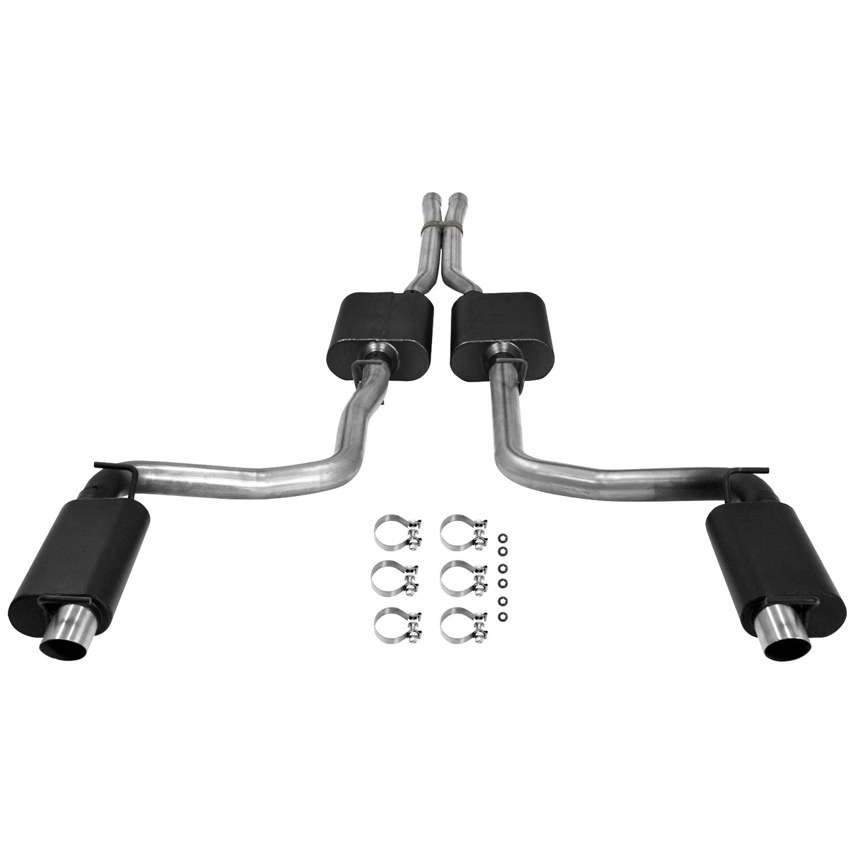 Flowmaster 817502 - Force Ii Cat-Back Exhaust System 2011-2014 Charger R/T, Chrysler 300 With 5.7L Hemi Engine, Including All Wheel Drive Models Moderate To Mild Sound Flowmaster 3