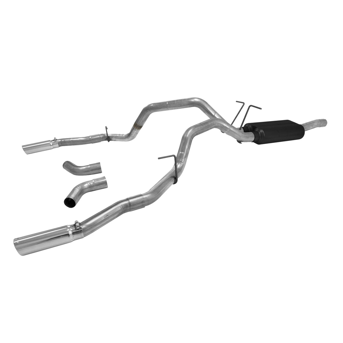 Flowmaster 817505 - Force Ii Cat-Back Exhaust System Fits 2008-2013 Ford F-250/F-350 Super Duty With V8 Or V10 Gas Engine Moderate Sound Flowmaster 2