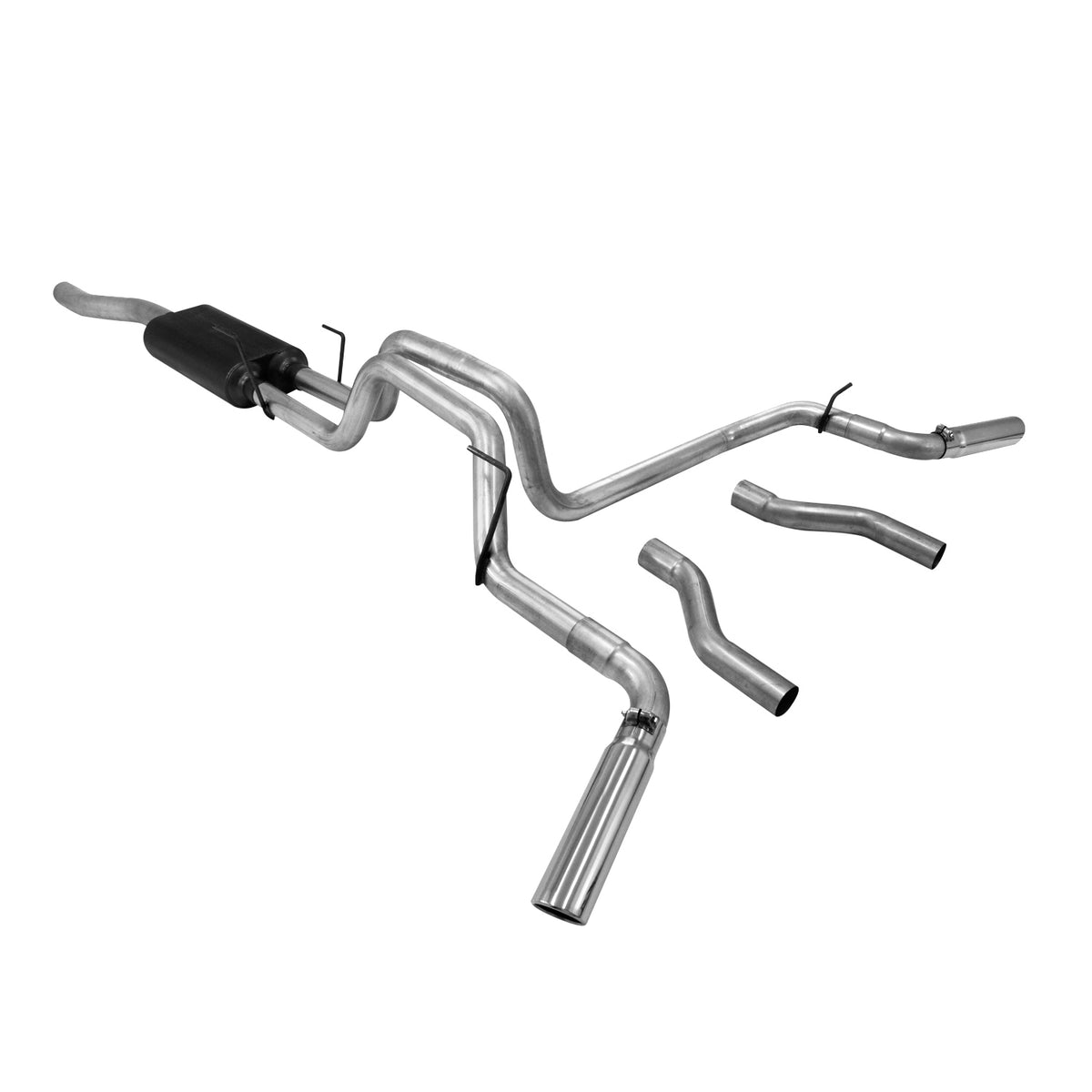 Flowmaster 817507 - American Thunder Cat-Back Exhaust System Fits 2003-2012 Dodge Ram 2500, 3500 Trucks With 5.7L Hemi Engine Moderate Sound Flowmaster 5