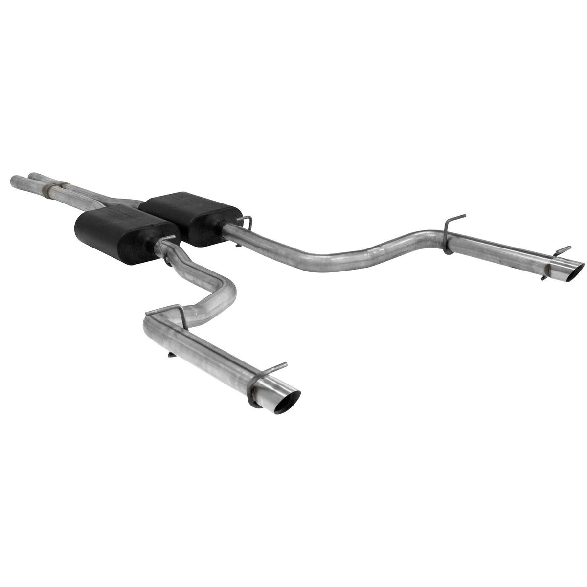 Flowmaster 817508 - American Thunder Cat-Back Exhaust System 2011-2014 Dodge Charger R/T And Chrysler 300 Models With 5.7L Hemi Engine Aggressive Sound Flowmaster 2