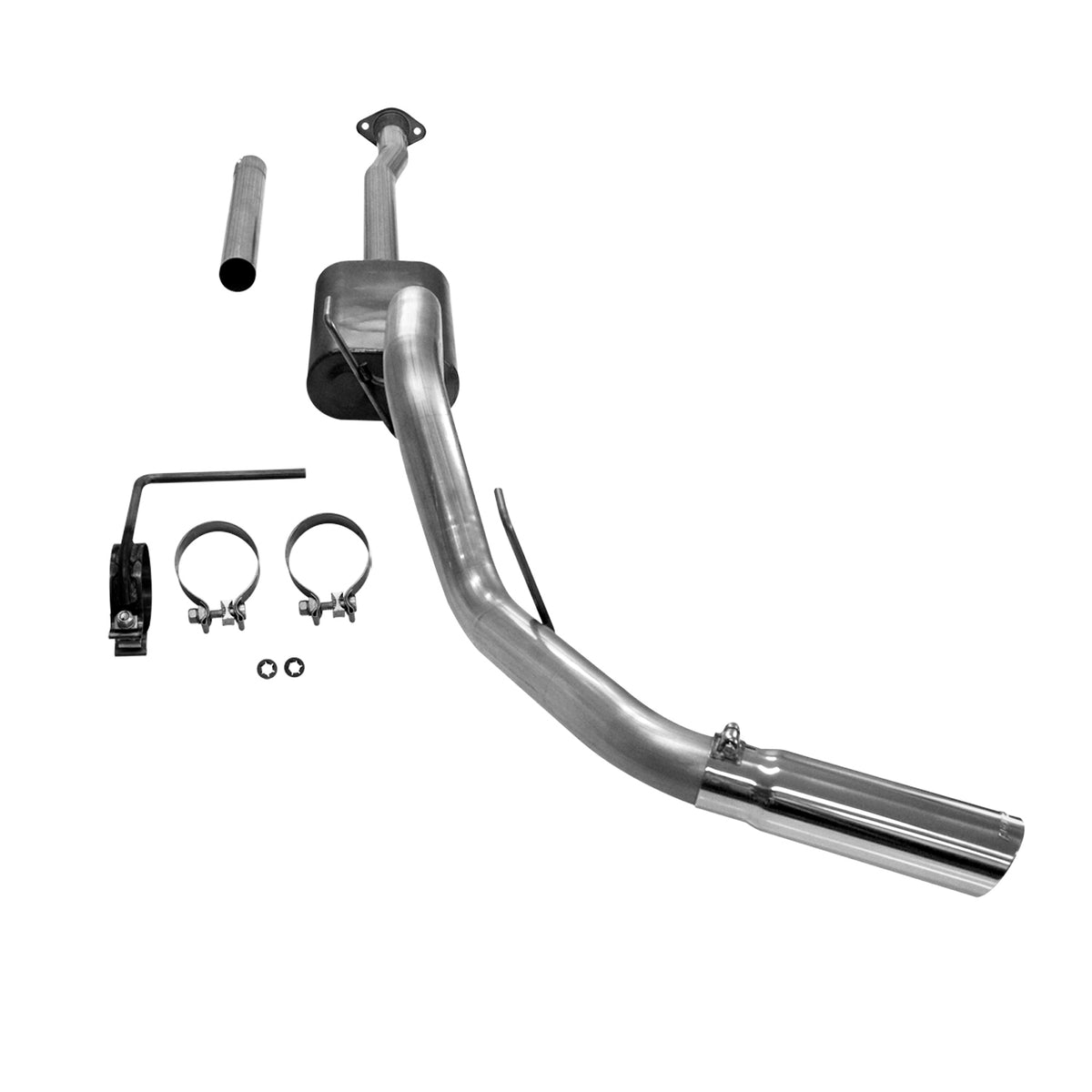 Flowmaster 817509 - Force Ii Cat-Back Exhaust System 2009-2014 Ford F-150 With 4.6L, 5.0L Or 5.4L Engine Moderate To Mild Sound Flowmaster 3