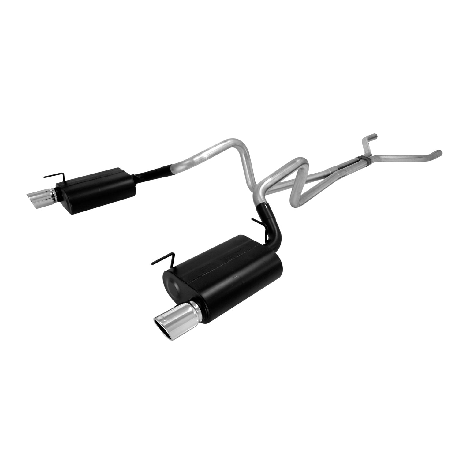 Flowmaster 817510 - Force Ii Cat-Back Exhaust System 2005-2009 Ford Mustang With V6 Engine Mild Sound Flowmaster 5
