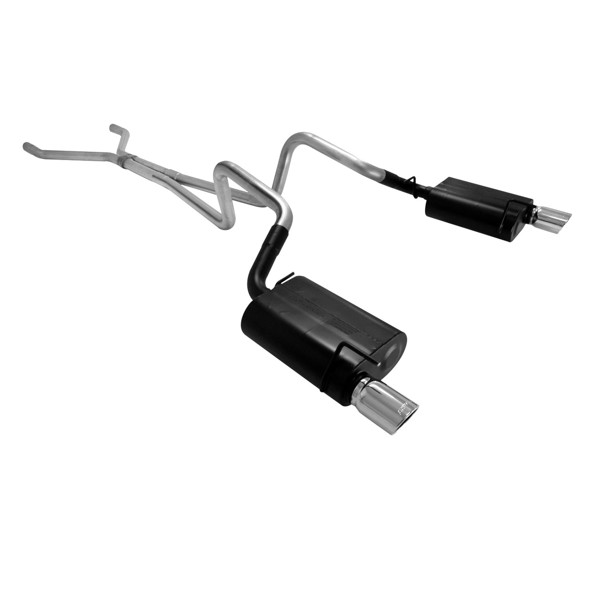 Flowmaster 817510 - Force Ii Cat-Back Exhaust System 2005-2009 Ford Mustang With V6 Engine Mild Sound Flowmaster 2
