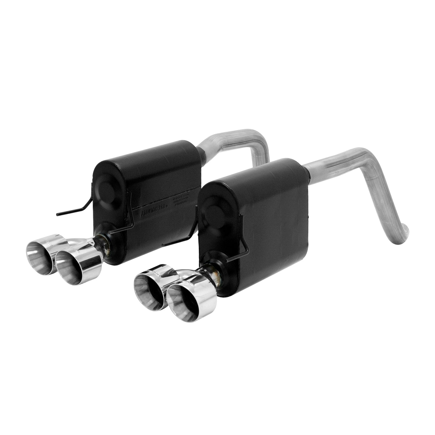 Flowmaster 817512 - Force Ii Axle-Back Exhaust System 2005-2008 Corvette 6.0L, 6.2L Engines Does Not Fit Zr1 Moderate To Mild Sound Flowmaster 1