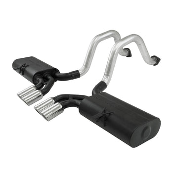 Flowmaster 817517 - Force Ii Axle-Back Exhaust System 1997-2004 Chevrolet Corvette With 5.7L Engine 2.5 Inch Stainless Steel Moderate To Mild Sound Flowmaster 1